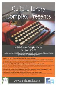 Guild Literary Complex October Sampler